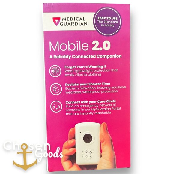 Medical Guardian Home 2.0 Complete Device Kit W Fall Sensor Home Care Elderly - Picture 1 of 5